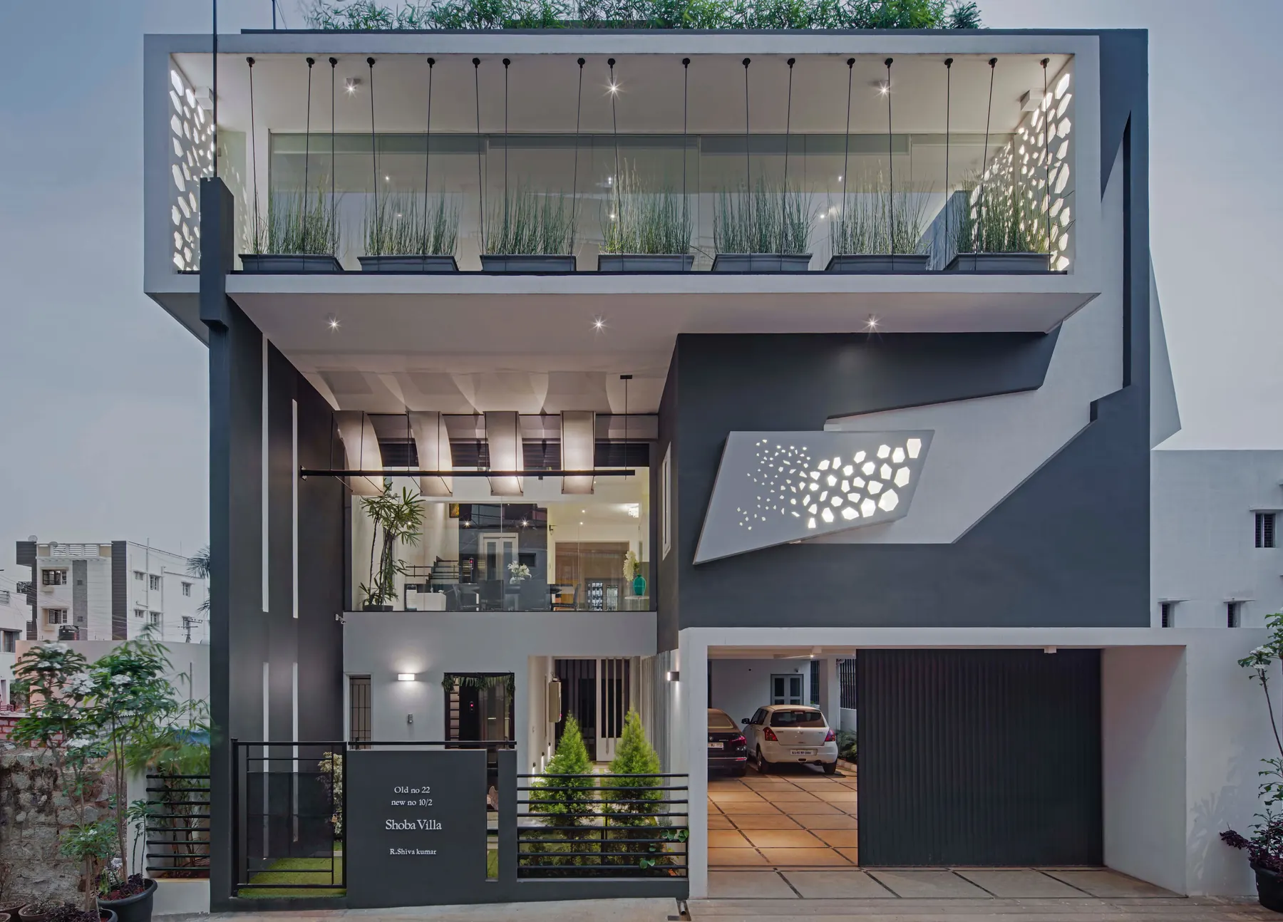 Ganesh Reddy villa exterior residential project