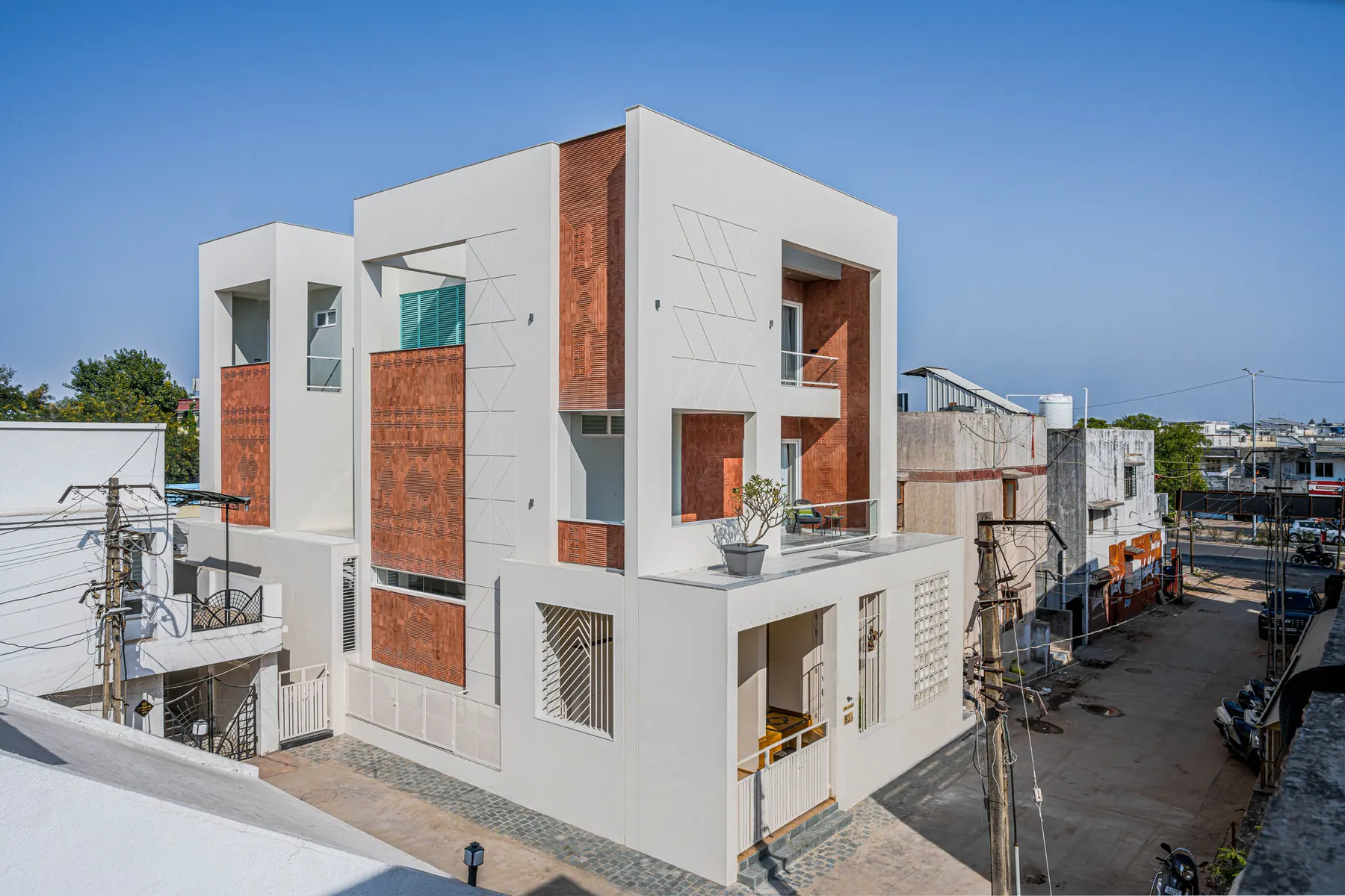 Independent house residential construction project